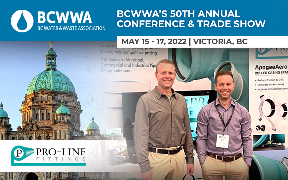 Pro-Line Fittings at the BCWWA’s 50th Annual Conference & Tradeshow